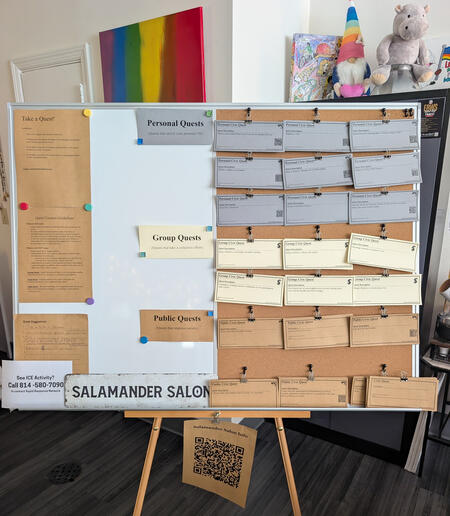 The Physical Civic Quest Board